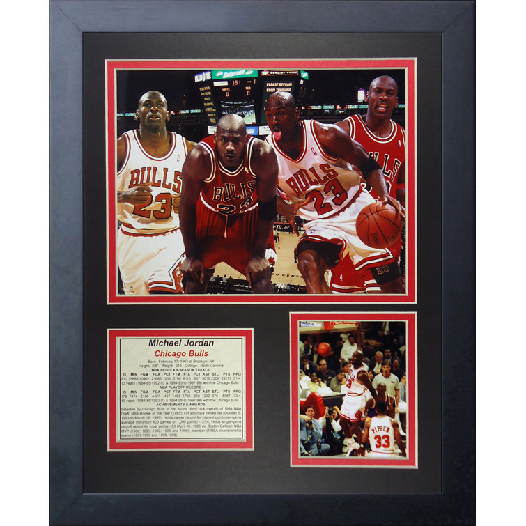 Legends Never Die Michael Jordan Picture Frame Memorabilia Wayfair
